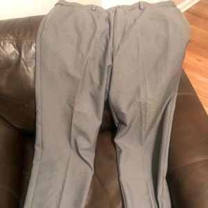 Gray (worn once) dress pants
